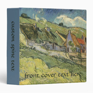 Vincent van Gogh - Thatched Cottages Binder