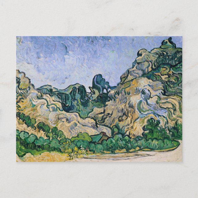 Vincent van Gogh | The Alpilles, 1889 Postcard (Front)