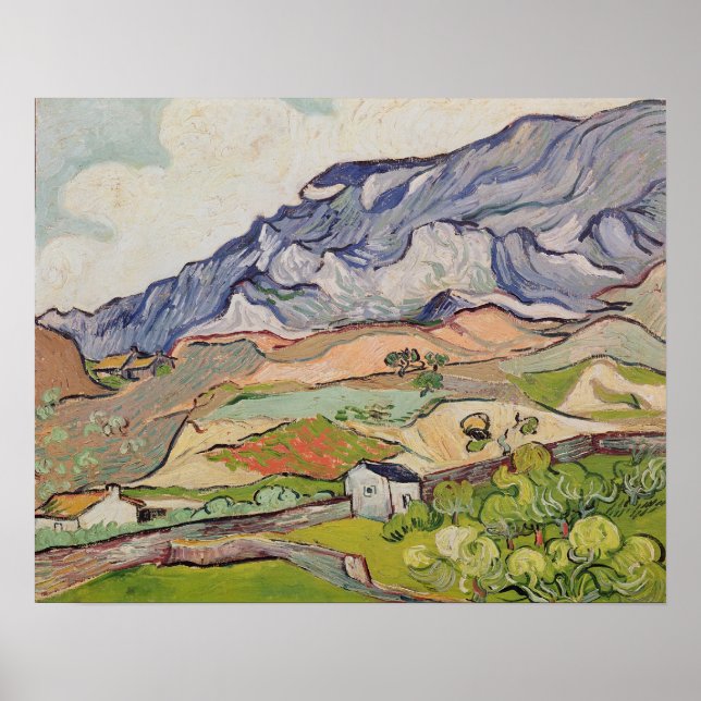 Vincent van Gogh | The Alpilles, 1890 Poster (Front)