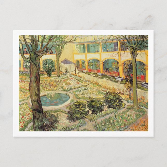 Vincent van Gogh | The Asylum Garden at Arles Postcard (Front)
