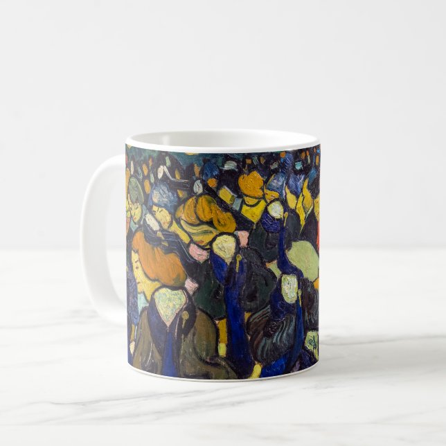 Vincent van Gogh - The ballroom at Arles Coffee Mug (Front Left)