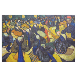 Vincent van Gogh - The ballroom at Arles Fabric