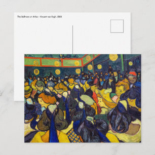 Vincent van Gogh - The Ballroom at Arles Postcard