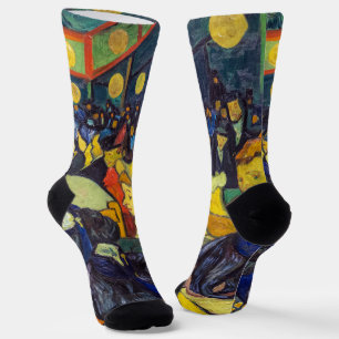 Vincent van Gogh - The ballroom at Arles Socks