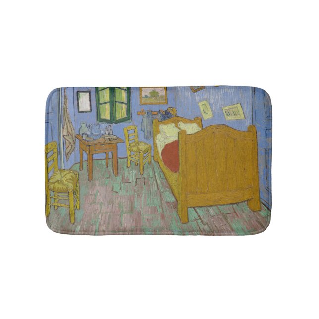 Vincent Van Gogh The Bedroom Bath Mat (Front)
