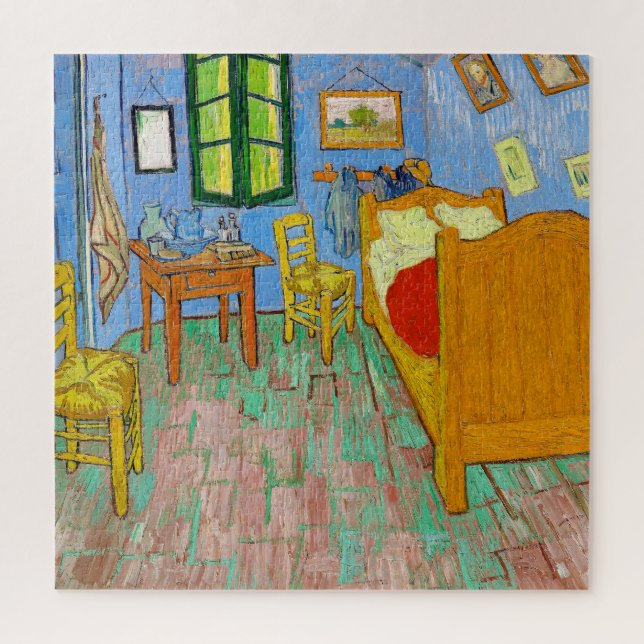 Vincent Van Gogh The Bedroom in Arles Jigsaw Puzzle (Vertical)