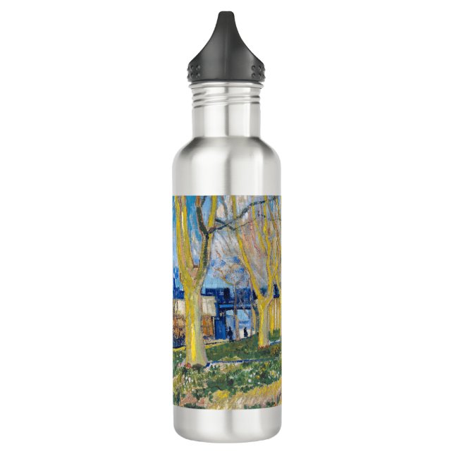 Vincent van Gogh - The Blue Train 710 Ml Water Bottle (Left)