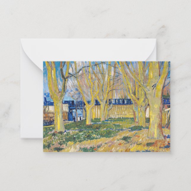 Vincent van Gogh - The Blue Train Card (Front)