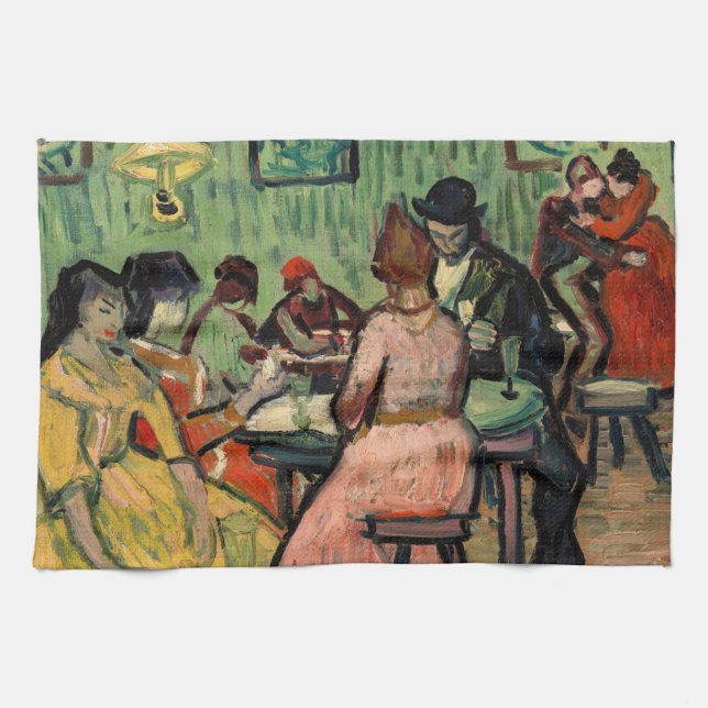Vincent van Gogh - The Brothel Kitchen Towel (Horizontal)