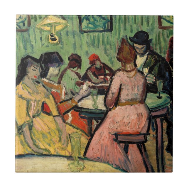 Vincent van Gogh - The Brothel Tile (Front)