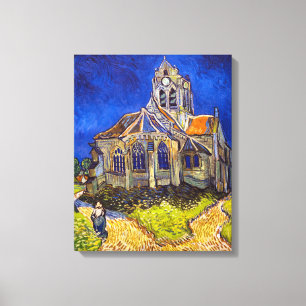 Vincent van Gogh - The Church at Auvers Canvas Print