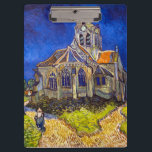 Vincent van Gogh - The Church at Auvers Clipboard<br><div class="desc">The Church at Auvers / l'Eglise à Auvers-sur-oise by Vincent Van Gogh in 1890</div>