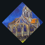 Vincent van Gogh - The Church at Auvers Graduation Cap Topper<br><div class="desc">The Church at Auvers / l'Eglise à Auvers-sur-oise by Vincent Van Gogh in 1890</div>