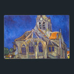 Vincent van Gogh - The Church at Auvers Laminated Place Mat<br><div class="desc">The Church at Auvers / l'Eglise à Auvers-sur-oise by Vincent Van Gogh in 1890</div>
