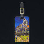 Vincent van Gogh - The Church at Auvers Luggage Tag<br><div class="desc">The Church at Auvers / l'Eglise à Auvers-sur-oise by Vincent Van Gogh in 1890</div>