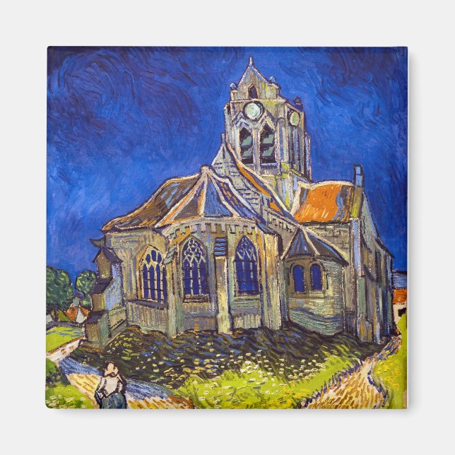 Vincent van Gogh - The Church at Auvers Magnet (Front)