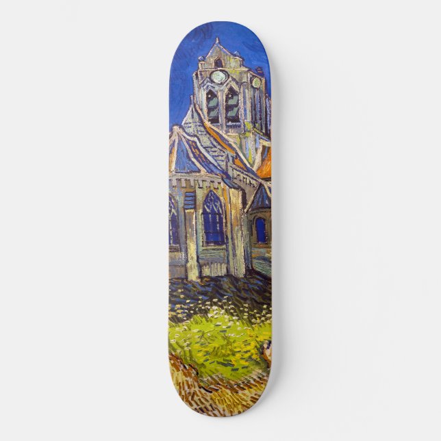 Vincent van Gogh - The Church at Auvers Skateboard (Front)