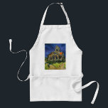 Vincent van Gogh - The Church at Auvers Standard Apron<br><div class="desc">The Church at Auvers (1890) by Vincent van Gogh is a vintage Post Impressionism fine art architectural religious painting. A woman walking along a path towards the village chapel with beautiful stained glass windows. A daily life architecture scene. About the artist: Vincent Willem van Gogh (1853-1890) was a Post Impressionist...</div>
