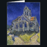 Vincent Van Gogh, The Church in Auvers<br><div class="desc">Vincent Van Gogh - The Church in Auvers,  1890.</div>
