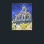 Vincent Van Gogh, The Church in Auvers Canvas Print<br><div class="desc">Vincent Van Gogh - The Church in Auvers,  1890.</div>