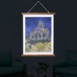 Vincent Van Gogh, The Church in Auvers Hanging Tapestry<br><div class="desc">Vincent Van Gogh - The Church in Auvers, 1890.</div>