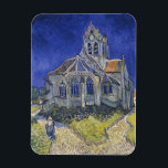 Vincent Van Gogh, The Church in Auvers Magnet<br><div class="desc">Vincent Van Gogh - The Church in Auvers,  1890.</div>