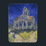 Vincent Van Gogh, The Church in Auvers Magnet<br><div class="desc">Vincent Van Gogh - The Church in Auvers,  1890.</div>