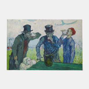 Vincent van Gogh - The Drinkers, after Daumier Doormat