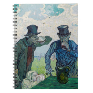 Vincent van Gogh - The Drinkers, after Daumier Notebook
