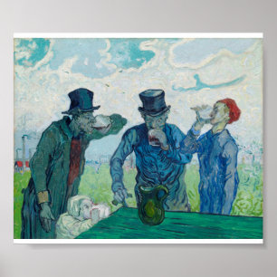 Vincent Van Gogh - The Drinkers Poster