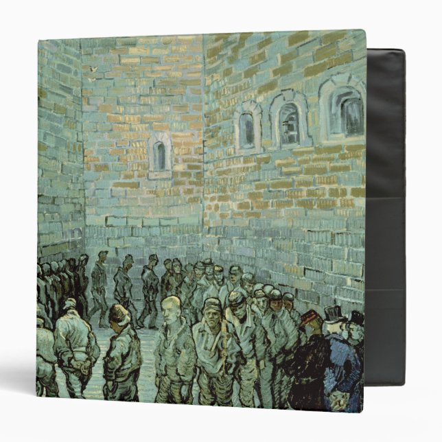 Vincent van Gogh | The Exercise Yard Binder (Front/Inside)