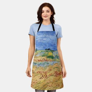 Vincent van Gogh - The fields / Plain at Auvers Apron
