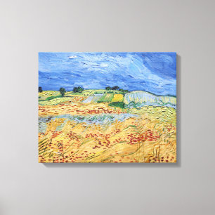 Vincent van Gogh - The fields / Plain at Auvers Canvas Print