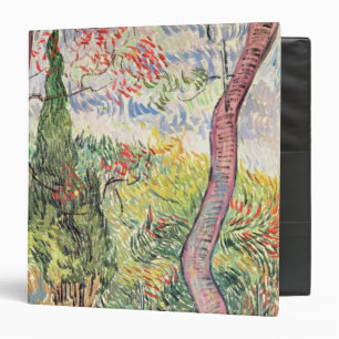 Vincent van Gogh The Garden of St. Paul Hospital Binder