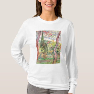 Vincent van Gogh The Garden of St. Paul Hospital T-Shirt