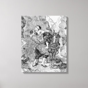 Vincent van Gogh The Good Samaritan Canvas Print