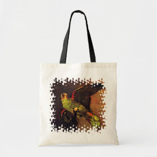 Vincent Van Gogh - The Green Parrot Bird Lover Art Tote Bag