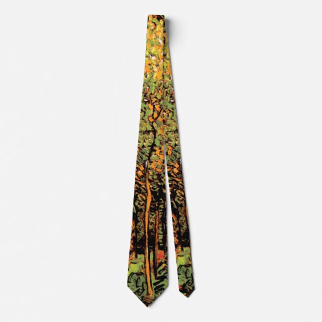 Vincent Van Gogh - The Grove - Fine Art Print Tie (Front)