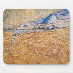 Vincent van Gogh The Harvester Mouse Pad