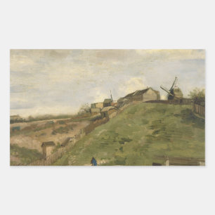 Vincent van Gogh - The Hill of Montmartre Sticker