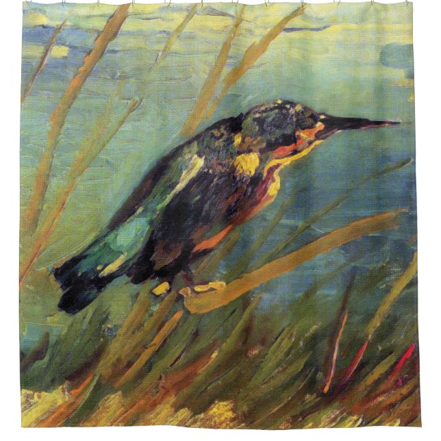 Vincent Van Gogh - The Kingfisher - Bird Lover Art (Front)