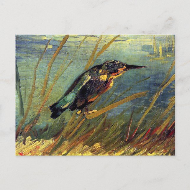 Vincent Van Gogh - The Kingfisher - Bird Lover Art Postcard (Front)
