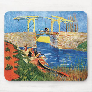 Vincent Van Gogh - The Langlois Bridge At Arles Mouse Pad