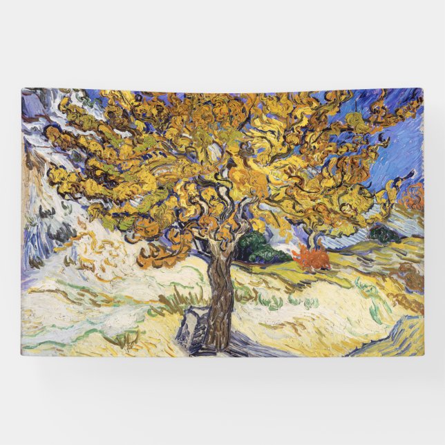 Vincent van Gogh - The Mulberry Tree Banner (Horizontal)