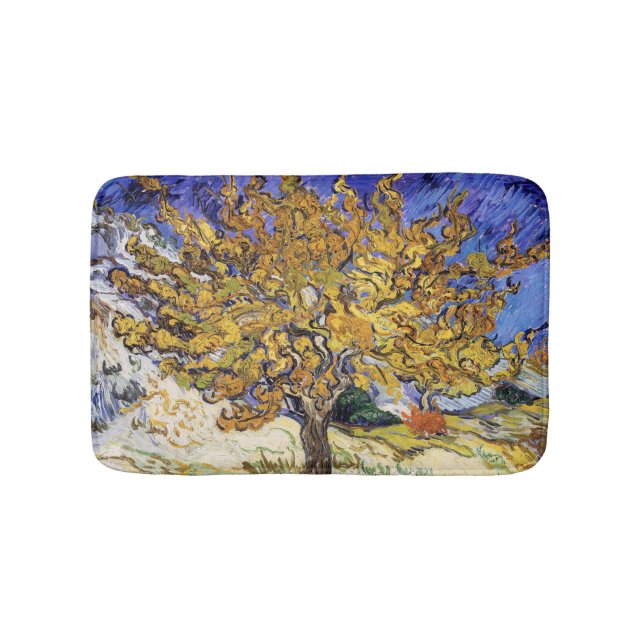 Vincent van Gogh - The Mulberry Tree Bath Mat (Front)