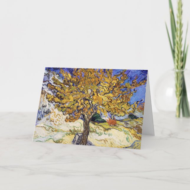 Vincent van Gogh - The Mulberry Tree Card (Front)