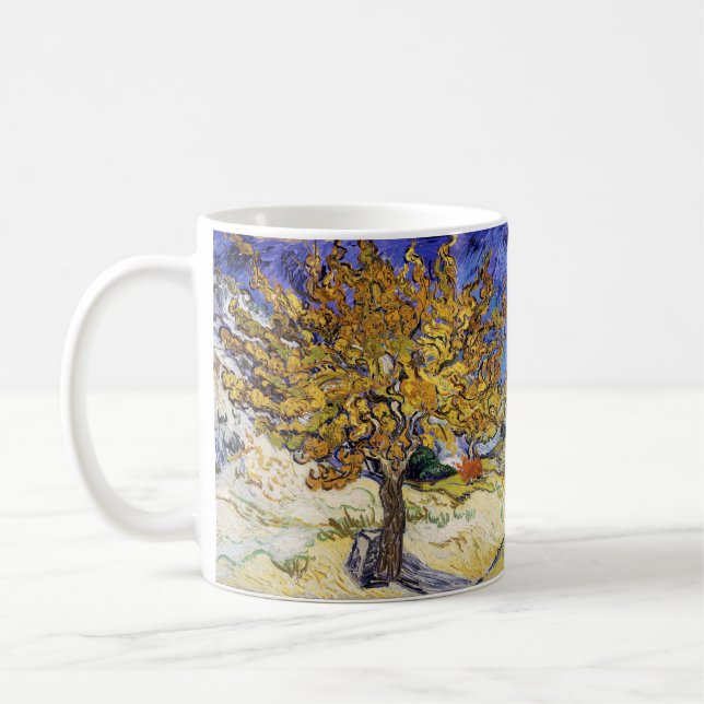 Vincent van Gogh - The Mulberry Tree Coffee Mug (Left)