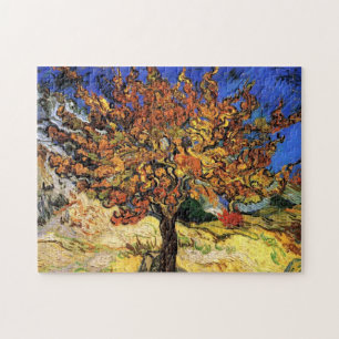 Vincent Van Gogh - The Mulberry Tree Fine Art Jigsaw Puzzle