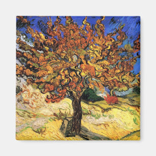 Vincent Van Gogh - The Mulberry Tree Fine Art Magnet