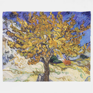 Vincent van Gogh - The Mulberry Tree Fleece Blanket